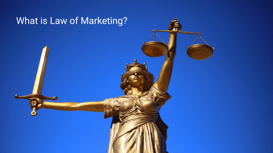 What is Law of Marketing?